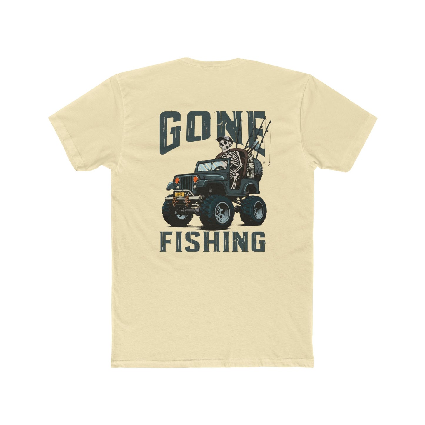 "Gone Fishing" Crew Tee