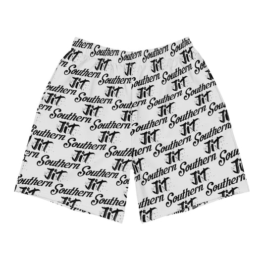 Black logo 'True Jit' shorts
