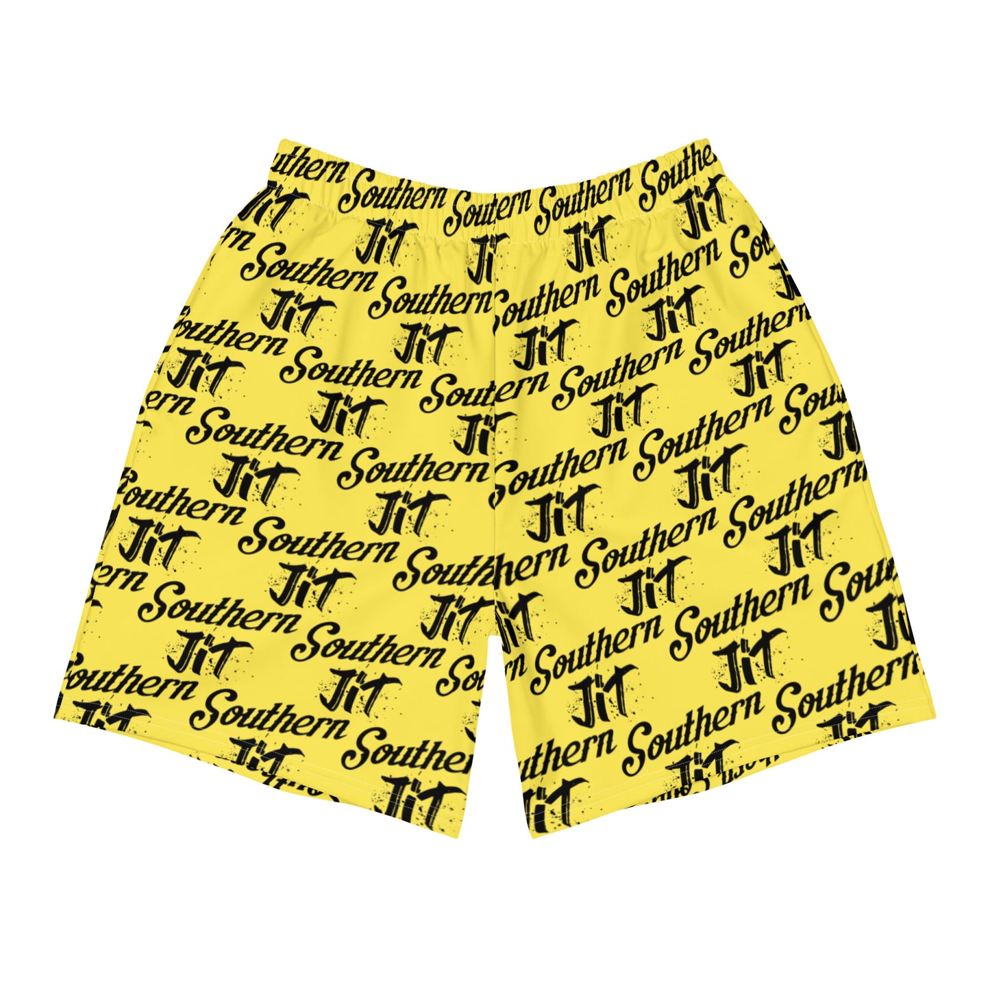 Black logo 'True Jit' shorts