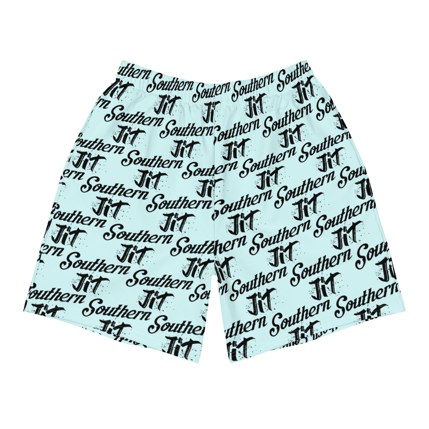 Black logo 'True Jit' shorts